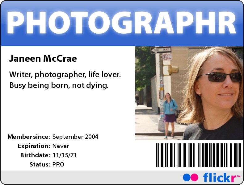 flickr badge